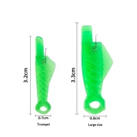 Enfile-aiguille en plastique en forme de poisson pour machine à coudre, dispositif d'enfilage, modèle 060 - Accessoire de couture pour vêtements, respectueux de l'environnement