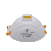 Masque respiratoire jetable XPRO KN95 FFP2 certifié CE, avec pince-nez réglable, protection anti-poussière 3 couches, masque blanc