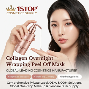 Masque Facial Gel de <span class=keywords><strong>Concombre</strong></span> et d'Aloe Vera, Masque de Nuit Réparateur Éclaircissant, Masque Visage en Gelée à l'Aloe Vera, Vente de Formule IP - Product Image 2