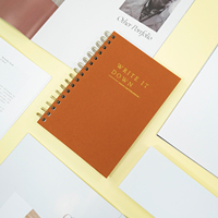 Agenda Personalizada A5 con Espiral, sin Fecha, de Tela, para Entrenamiento, Diario Espiritual para el Cuidado Personal, Diario de Bienestar para Objetivos Diarios, Impresa