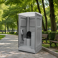 Nouvelle conception de toilettes mobiles pour chantier extérieur, toilettes portables OEM