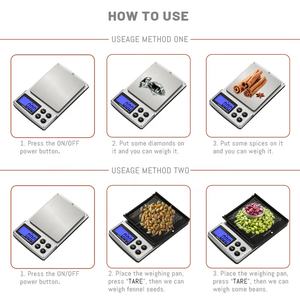 वावो टेक डिजिटल स्केल 200g 0.01g उच्च सटीकता जेब आकार इलेक्ट्रॉनिक गहने पैमाने तंबाकू के लिए अलग सुरक्षात्मक कवर - Product Image 5