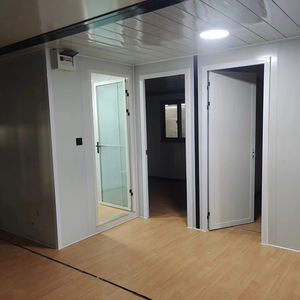 40ft 20FT พรีเมี่ยมพรีพอปแบบขยายได้บ้านคอนเทนเนอร์แบบทันสมัยเคลื่อนย้ายได้ - Product Image 5