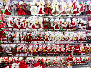 Père Noël Dansant - Poupée en Peluche Électrique de Noël Dansante Chantant des Chansons Anglaises, Jouet Père Noël pour Enfants - Product Image 6