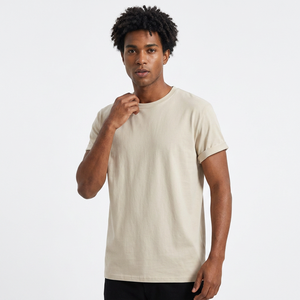 Camiseta Blanca al por Mayor para Hombre, 100% Algodón, Personalizable con Logotipo, Impresión Simple, Fabricante OEM, Proveedor de Camisetas Blancas y Negras al por Mayor - Product Image 1
