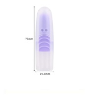 Tube inhalateur nasal multicolore en forme de visage souriant, flacon vide en plastique PP avec mèche pour l'aromathérapie, les huiles essentielles et les parfums