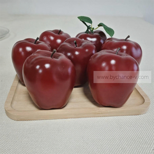 ผลไม้เทียมสีแดงแบบพรีเมียมสำหรับตกแต่งงานแต่งงานชิ้นกลางเทศกาลคริสต์มาส - Product Image 6