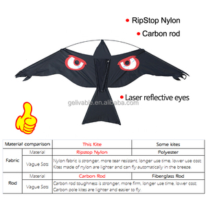 Flying Hawk Kite Bird Scarer <span class=keywords><strong>Oiseaux</strong></span> dissuasifs, Protecteur de jardin d'épouvantail répulsif pour <span class=keywords><strong>oiseaux</strong></span> - Product Image 2