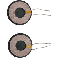 Module émetteur de charge sans fil rapide Qi 10W, 3 bobines d'induction, tolérance ±10%, -20~100 ℃   Inducteur de chargeur sans fil
