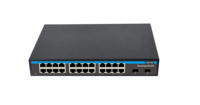 Switch de Red No Administrado de 24 Puertos 10/100/1000m con Carcasa de Hierro para Montaje en Rack