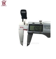 Boucle à dégagement latéral en plastique de 10 mm pour paracorde, petite boucle de sangle, quincaillerie de remplacement pour bracelet en paracorde et accessoires de porte-clés