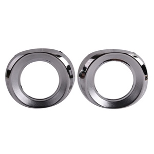 Sanvi Auto Lighting Accessories 3 Inch Angel Eyes' Cover Chrome Color HID <b>LED</b> <b>Projector</b> Lens Kits Shrouds Cover Car Light Parts - Product Image 5