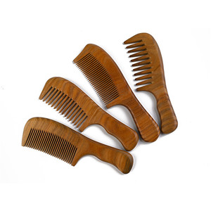 Vecchio carpentiere all'ingrosso pettine da donna a buon mercato prezzo di bellezza strumenti per la cura dei capelli in palissandro naturale per capelli in legno pettine con manico per femmina - Product Image 6