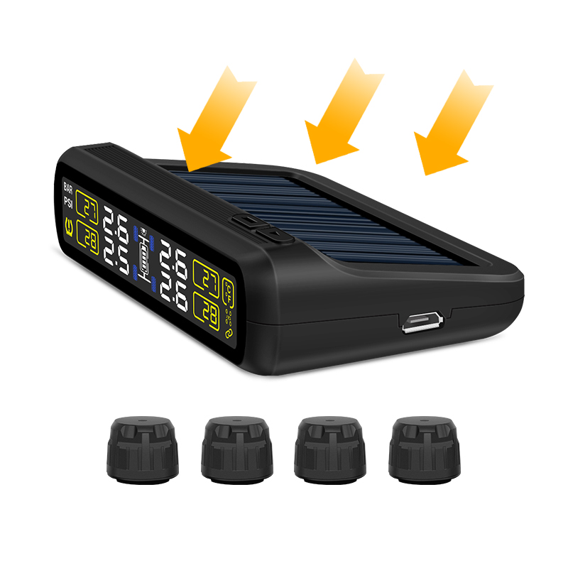 Система контроля давления в шинах tpms, беспроводная система контроля давления в шинах на солнечной батарее