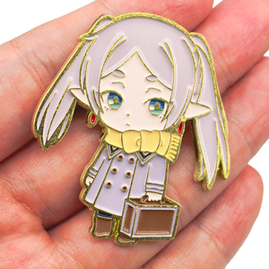 3 Nouveaux Designs de Pins en Métal Anime de Haute Qualité Friere, Pins en Émail Fern & <span class=keywords><strong>Stark</strong></span> pour la Décoration de Sacs et de Vêtements - Product Image 4