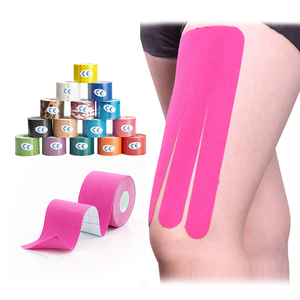 <span class=keywords><strong>Cinta</strong></span> <span class=keywords><strong>deportiva</strong></span> de algodón para terapia de seguridad, 5m, 5cm, <span class=keywords><strong>kt</strong></span>, impermeable, para fitness, kinesiología muscular - Product Image 5