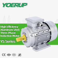Moteur à induction de qualité industrielle YS 0,09 kW-5,5 kW 2/4/6/8 pôles, haute efficacité, coque en aluminium, moteur asynchrone triphasé AC