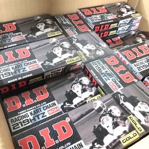 โซ่รถโกคาร์ท DID Racing Kart รุ่น Gold 219HTZ SDH 106LE 106 ผลิตจากเหล็ก ผลิตในญี่ปุ่น อะไหล่ใหม่ - Product Image 3