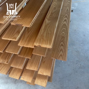 Factory Direct Wholesale Natural Solid Ash <strong>Wood</strong> <strong>Wall</strong> <strong>Paneling</strong> Thermowood Formaldehyde Free Durable Ash <strong>Wood</strong> Timber - Product Image 4