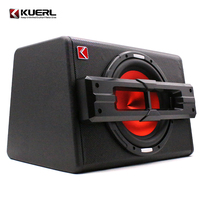 Subwoofer de sonido activo para coche de alto rendimiento, caja portátil de 10 pulgadas, subwoofer automático trapezoidal