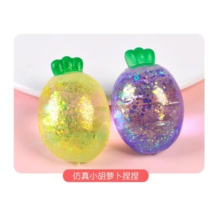 Stress Relief Carrot Squeeze Toy Slow <b>Rebound</b> Simulation Fruit Stress Release Toys - Product Image 6