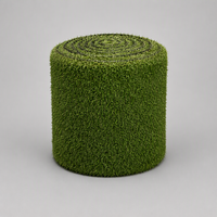 Tapis de gazon synthétique PE 20 mm imperméable, à motifs 3D, résistant aux UV, ignifuge, écologique, pour jardin et cour, vert doux et artificiel