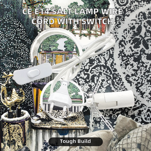 Cable de Alimentación para Lámpara de Sal Eléctrica <span class=keywords><strong>HM</strong></span> EU-303-E14-01-<span class=keywords><strong>7</strong></span> 2A 250V CE C15 AC IEC 10A con Interruptor 303 - Product Image 2