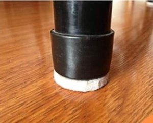 Hyderon mạnh mẽ tự dính không trượt đồ nội thất chân miếng tròn vuông cảm thấy miếng đệm đồ nội thất cho ghế bàn - Product Image 5