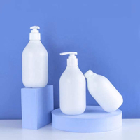 Botol Pompa Lotion Silinder HDPE 500mL Cetak Sablon Stempel Emas Krim Wajah Sampo Pembersih Wajah Sabun Mandi Anak-anak