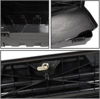 Boîte de rangement directe usine, boîte à outils pivotante pour benne de pick-up, adaptée aux bennes de camionnettes