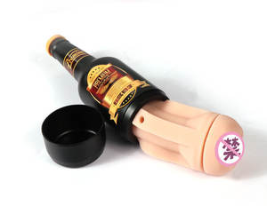 Wirtschaft liches kunden spezifisches Design Flugzeug <span class=keywords><strong>Masturbation</strong></span> <span class=keywords><strong>Cup</strong></span> Sexspielzeug Handgemachte Bierflaschen becher für den männlichen Gebrauch Herren Mastur bator - Product Image 1