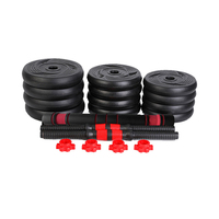 Kit d'haltères réglables robustes de 10 kg, 20 kg, 30 kg, personnalisables en usine, pour l'entraînement à domicile