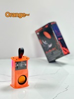Altavoz Portátil Creativo de 5W para el Hogar, Subwoofer Pequeño de Acero para Exteriores con Pantalla RGB para Computadora, Venta al Por Mayor