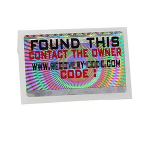 Autocollants holographiques anti-contrefaçon personnalisés avec logo, en rouleau, avec numéros de série, code QR, matériau PET, utilisation express - Product Image 4