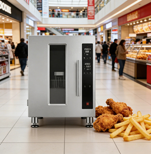 <span class=keywords><strong>Friteuse</strong></span> intelligente sans fumée 9000W avec fonctions de fusion d'huile à semi-conducteurs et sans fumées d'échappement - Product Image 4