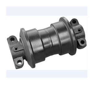 Детали для мини-экскаватора гусеничный нижний ролик e200b pc200 <span class=keywords><strong>d6r</strong></span> ihi бульдозер из резиновой легированной стали с двойным гусеничным роликом в сборе - Product Image 2