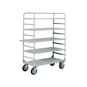 Chariot de service Tecnotelai 1320x660x1770mm avec 4 étagères amovibles, capacité de charge 450Kg - Product Image 1