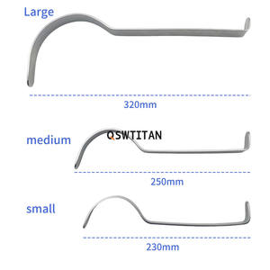 Qbotitan נירוסטה עמוק מפלדה בצורת קיר בטן גדולה בטן חזה טרקטור כפול ראש - Product Image 6
