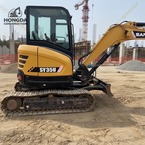 SY35U 3.5TON Weight China Brand Machine <b>Second</b>-<b>hand</b> Crawler Excavator Sany Sy35u Mini Excavator - Product Image 5