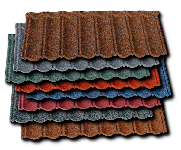 Thermal Insulation and Anti-corrosion DX51D Stone Coated Metal Roof Tiles Stone Coated Roofing Sheet for Room