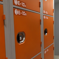 Conteneurs de stockage en acier modernes de qualité industrielle pour appartement, atelier, entrepôt, utilisation en extérieur