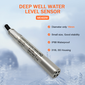 Moray me402w 0 ~ 200m 4-20mA thép không gỉ 316L Độ chính xác cao siêu mịn cấp Transmitter mực nước cảm biến - Product Image 2