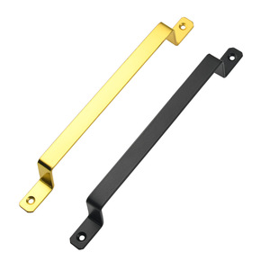 Modern Bar Furniture Handle Iron Cabinet <b>Door</b> Handle <b>Black</b> And Gold Die Casting Modern Minimalist Style - Product Image 5