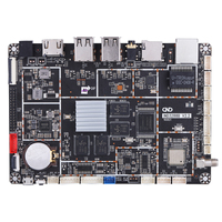 Carte mère Android 7 pouces avec USB, RJ45, RS232, module 4G LTE et Wi-Fi pour écran tactile, kiosque, lecteur publicitaire