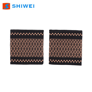 Plantillas ortopédicas Shiwei de nylon negro con soporte de arco bordado para adultos, tallas 35-41 - Product Image 1