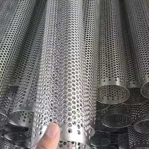 Filtros de Tubo Perforado de Acero Inoxidable con Orificios Redondos para Filtración Automotriz - Product Image 1
