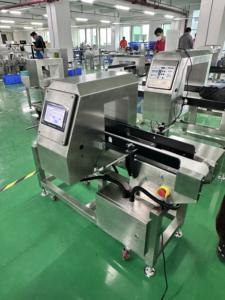 알루미늄 호일 포장 차 커피 스낵 터치 스크린 컨베이어 벨트 식품 금속 탐지기 감지 터널 금속 탐지기 - Product Image 5