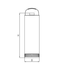 Pompe submersible à deux étages en acier inoxydable <span class=keywords><strong>SPSN</strong></span> (tout en acier inoxydable) - Product Image 4