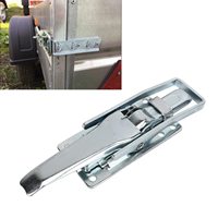 Nouvelle plaque de montage RC pour camion, serrure de porte de remorque, loquet à bascule réglable, pince Q 195, garantie 1 an pour la rénovation/amélioration