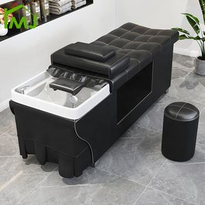 살롱 전문 헤어 워싱 마사지 의자 헤드 워터 테라피 샴푸 침대 - Product Image 3